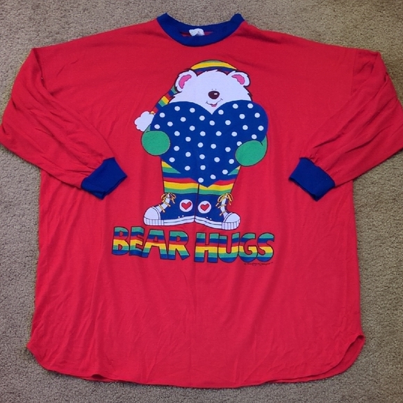just around midnight Other - Vintage Sleep Shirt Bear Hugs
